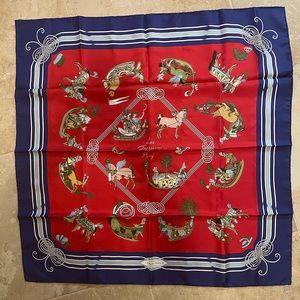 Hermès Les Fantaisies du Roy Circa 2000 Scarf